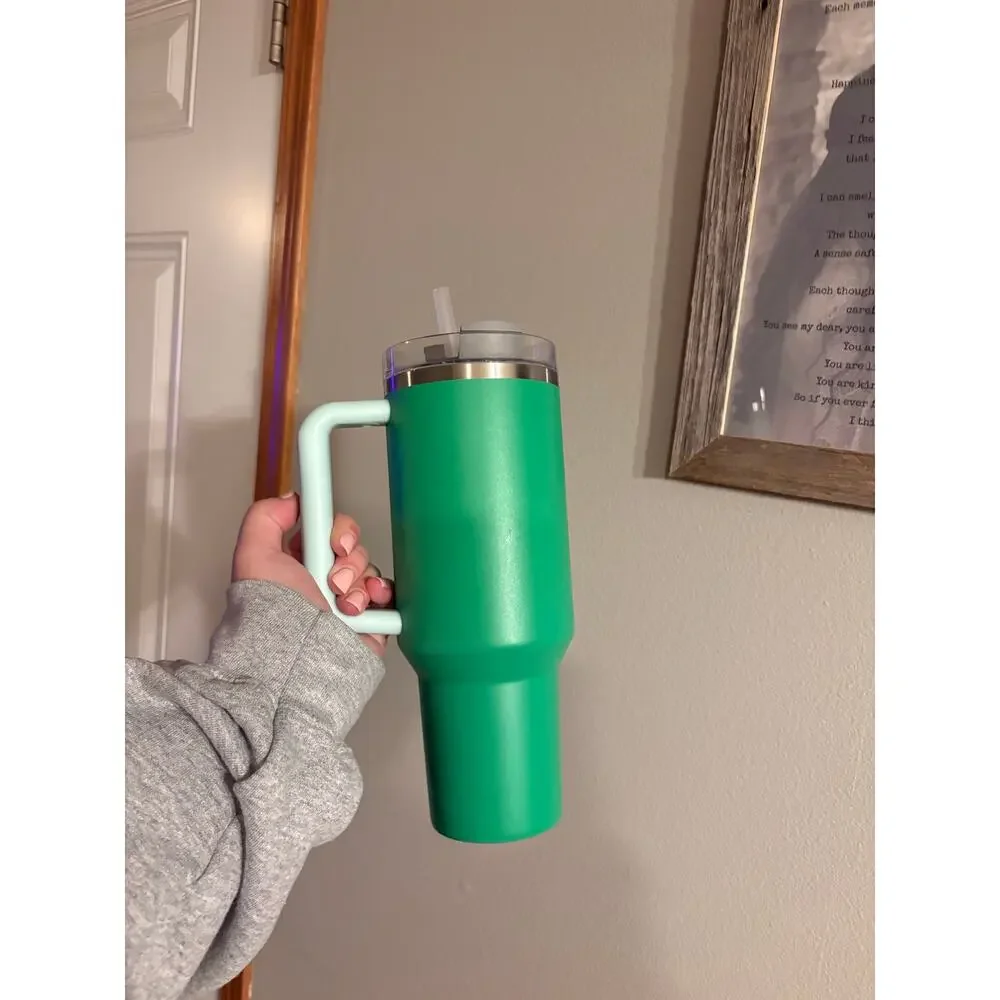Stanley 40 oz Stainless Steel H2.0 FlowState Quencher Tumbler